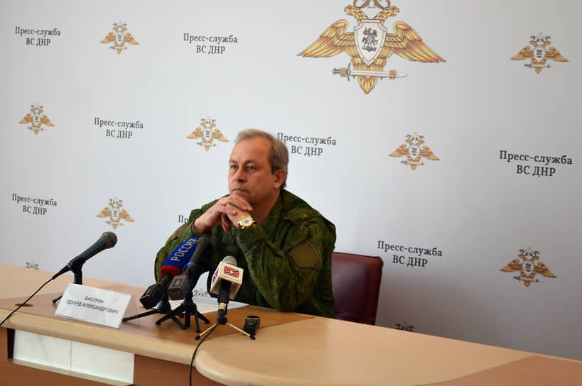 Официальный представитель ДНР Эдуард Басурин