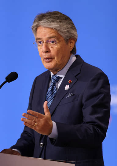 Президент Эквадора Гильермо Лассо