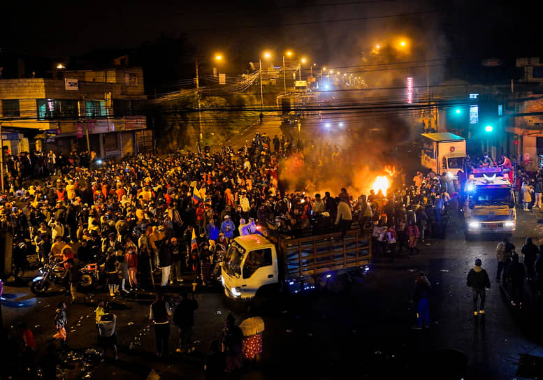 Протесты в Эквадоре 