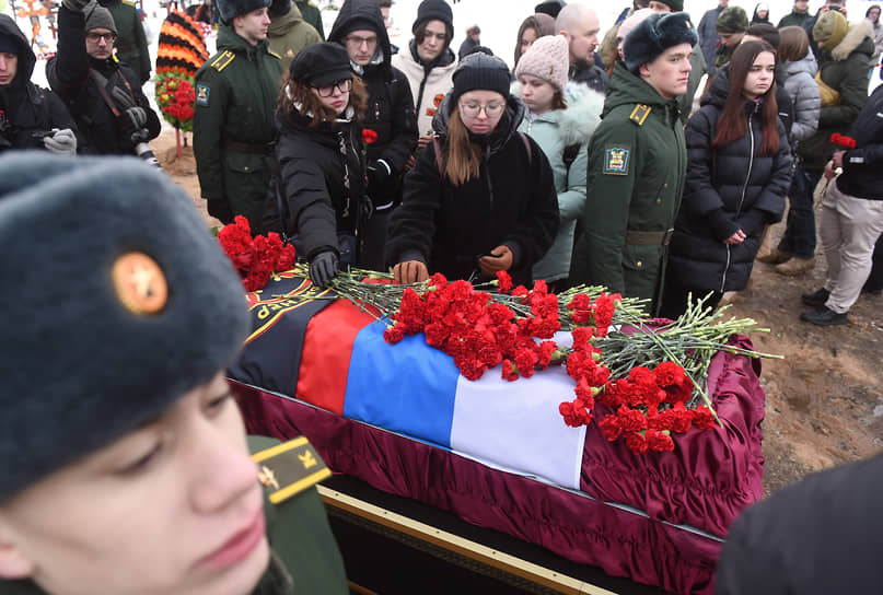 Похороны Дмитрия Меньшикова