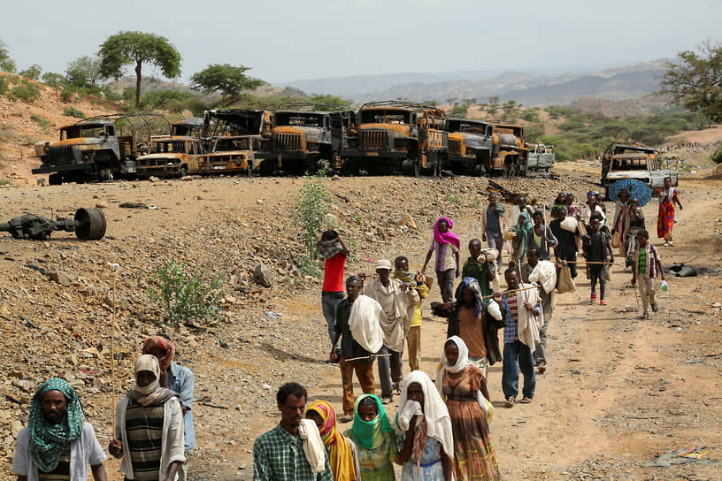 Последствия вооруженного конфликта в Эфиопии, июль 2021 года