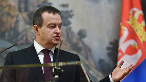 Глава МИД Сербии потребовал доказать участие сербов в дестабилизации в Молдавии