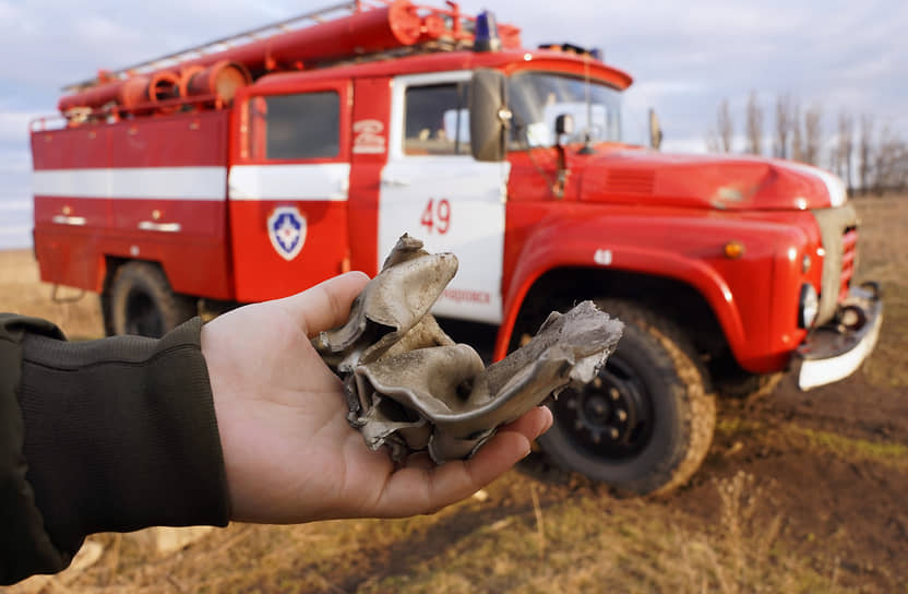 Крушение самолета в Енакиево