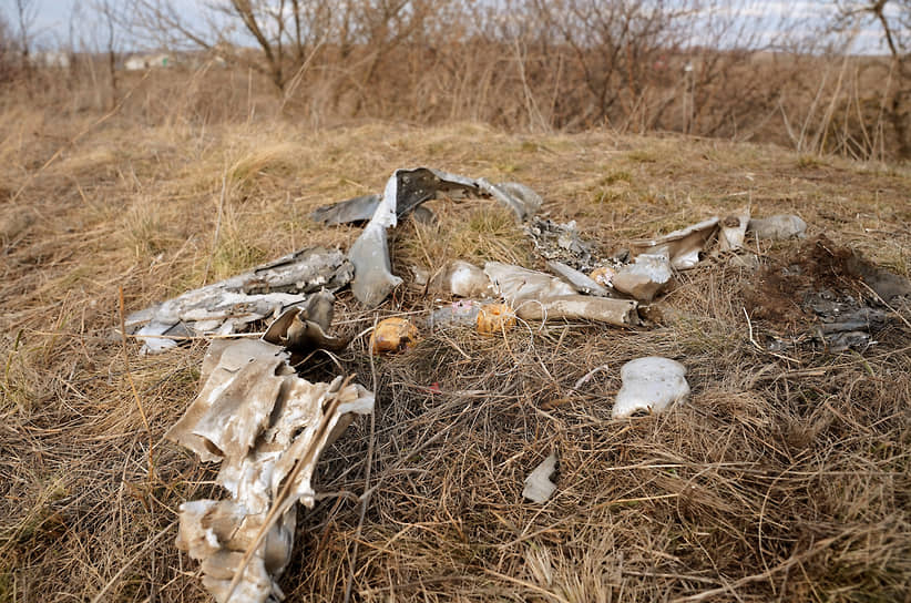 Крушение самолета в Енакиево