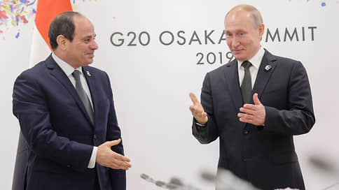 Путин обсудил с президентом Египта ас-Сиси поставки продукции в рамках зерновой сделки