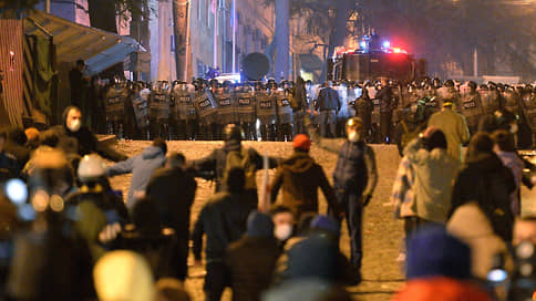 МВД Грузии сообщило об освобождении задержанных протестующих