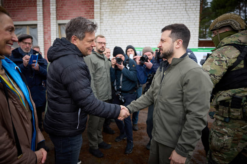 Роберт Хабек и Владимир Зеленский 