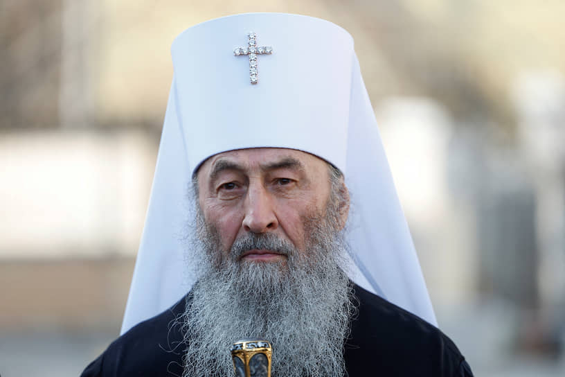 Предстоятель Украинской православной церкви Московского патриархата митрополит Киевский Онуфрий