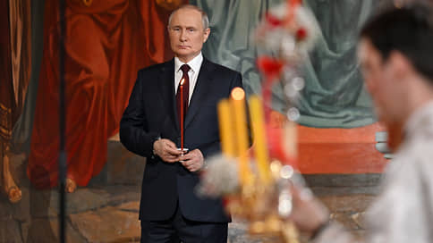 Владимир Путин посетит пасхальную службу в храме Христа Спасителя