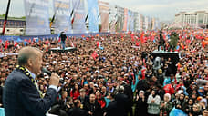 Эрдоган выступил на многотысячном митинге в Анкаре