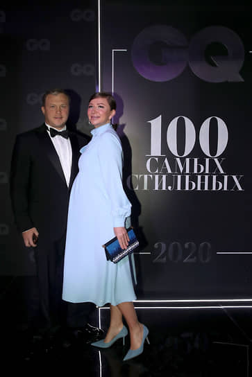 Елена Блиновская с супругом Алексеем 