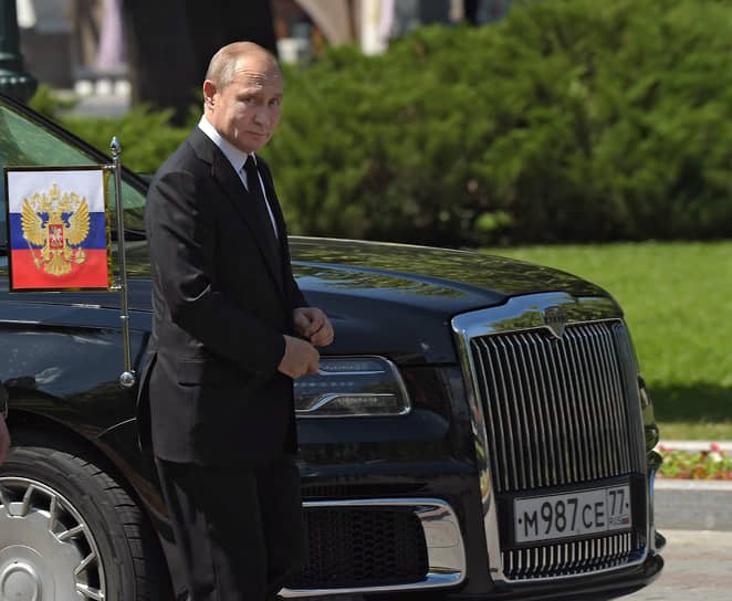 Владимир Путин в 2018 году