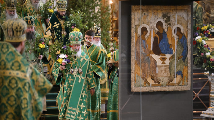 Минкульт: «Троицу» из храма Христа Спасителя отправят на реставрацию, она может занять до года