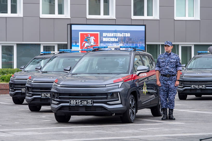 Передача 100 автомобилей «Москвич-3» Главному управлению Росгвардии по Москве