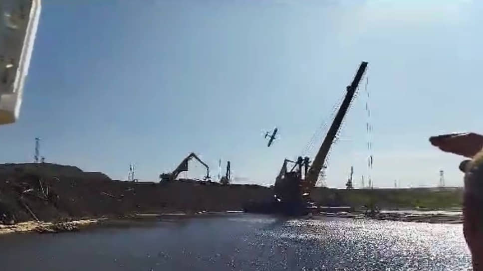 В Красноярском крае частный гидросамолет потерпел крушение при взлете с реки в районе промзоны Дудинки