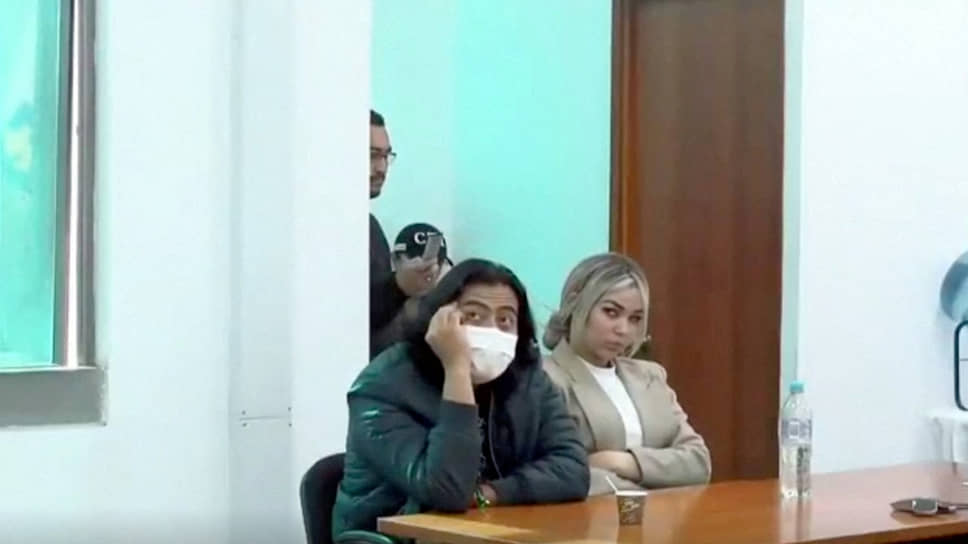 Николас Петро на слушаниях в суде