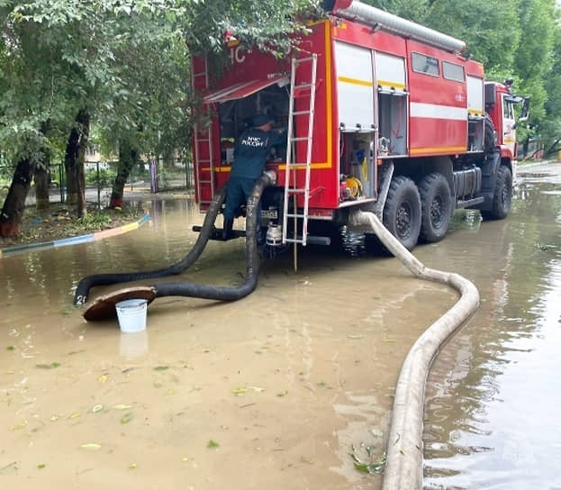 Подтопление в Уссурийске