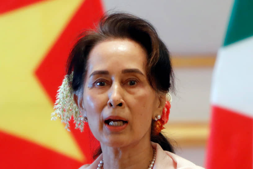 Аун Сан Су Чжи в 2019 году