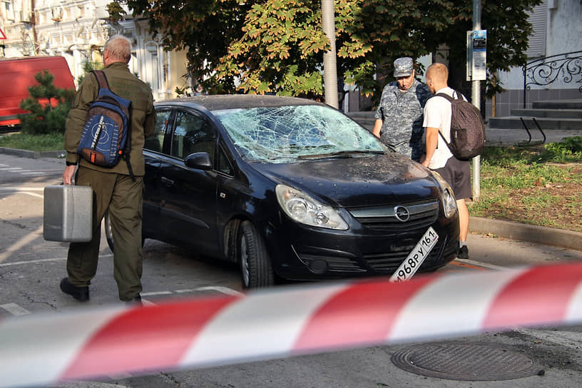 В Ростове-на-Дону в районе падения БПЛА ввели режим ЧС