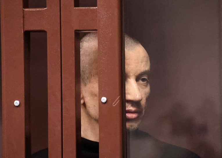 Обвиняемый Александр Погорелов во время заседания суда