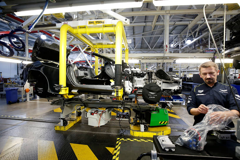 Завод Aston Martin в Гейдоне (Великобритания)