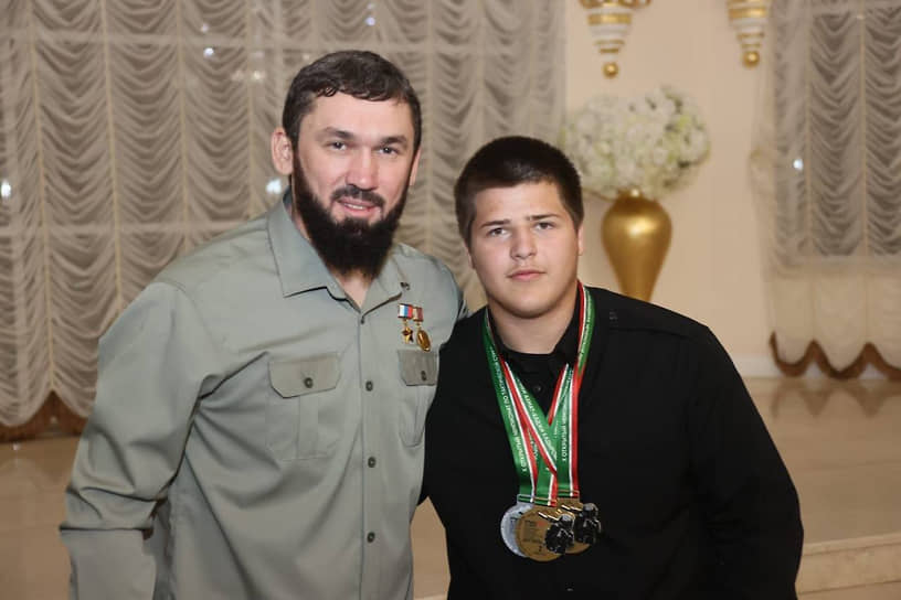 Магомед Даудов (слева) и Адам Кадыров