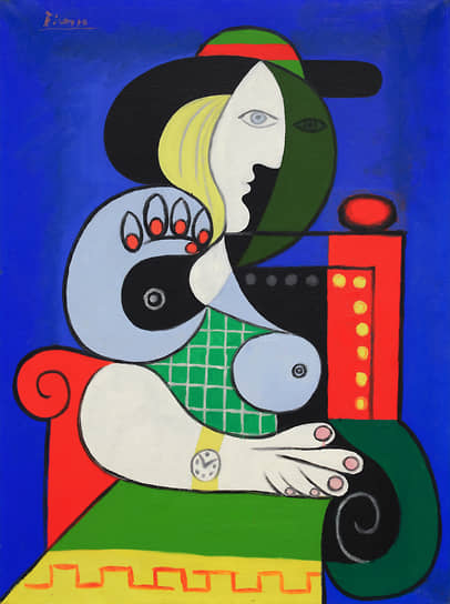 Картина Пабло Пикассо «Женщина с часами» (Femme a la montre)