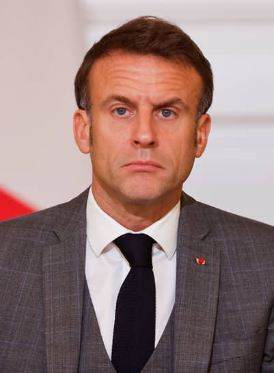 Президент Франции Эмманюэль Макрон