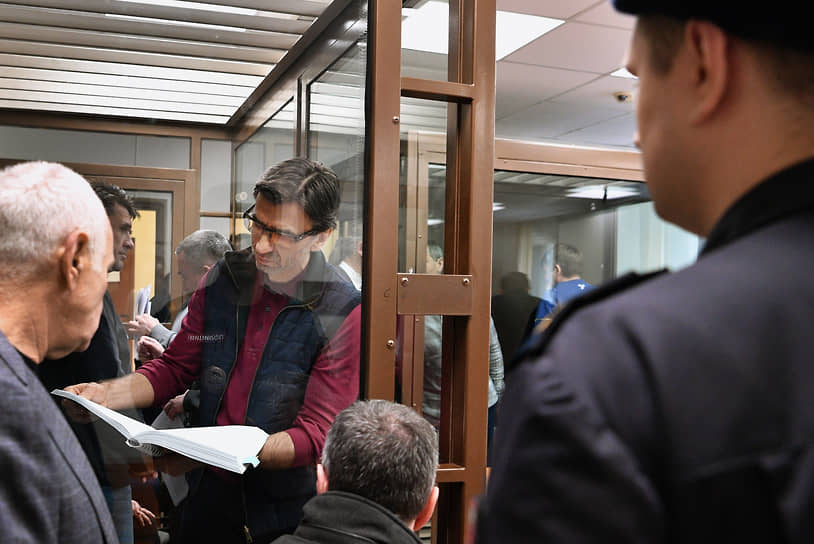 Михаил Абызов на заседании суда
