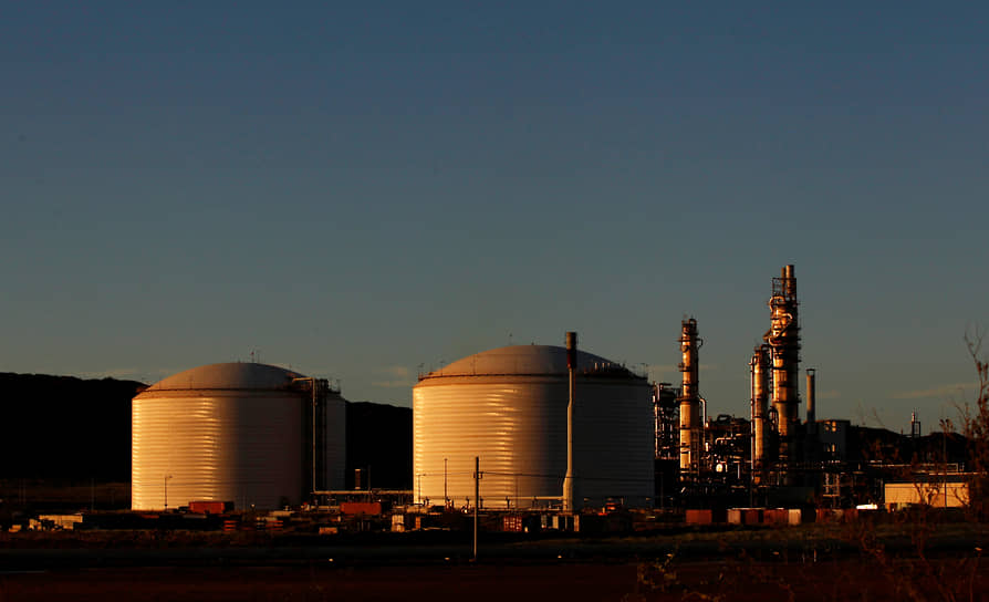 Газовый завод Woodside в Западной Австралии