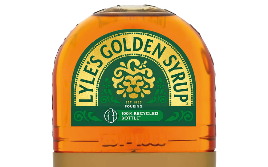Новый логотип сиропа Lyle`s Golden Syrup