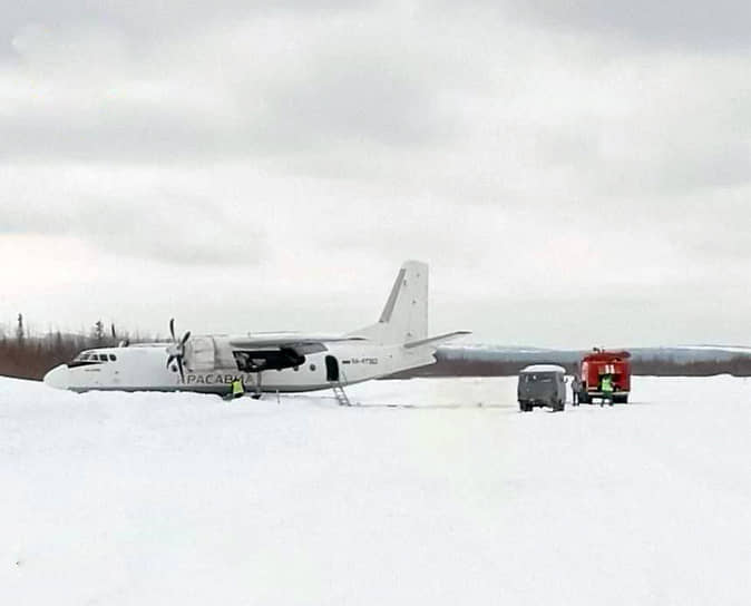 Ан-24 авиакомпании «КрасАвиа»