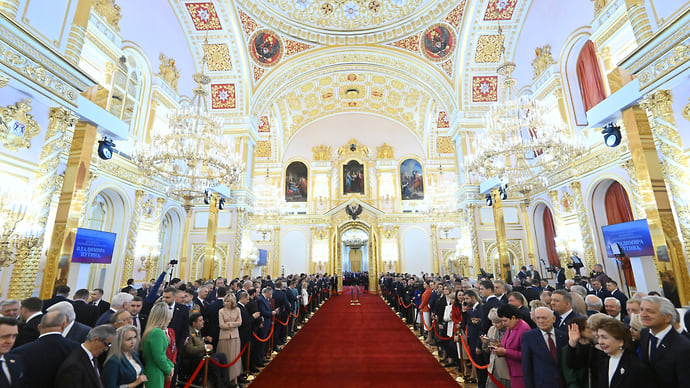 В Кремле началась инаугурация Путина