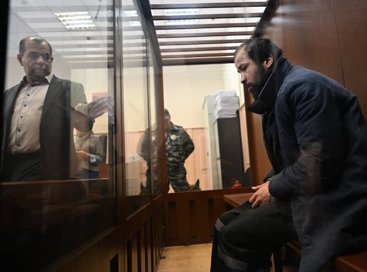 Обвиняемые в зале суда