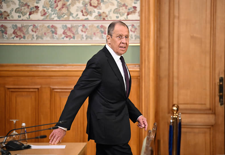 Министр иностранных дел России Сергей Лавров