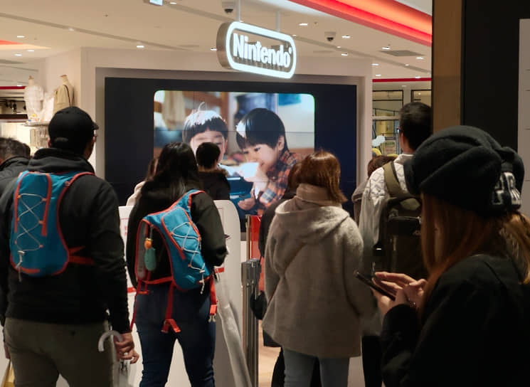 Магазин Nintendo в Токио