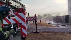 В Азове потушили пожар на нефтебазе