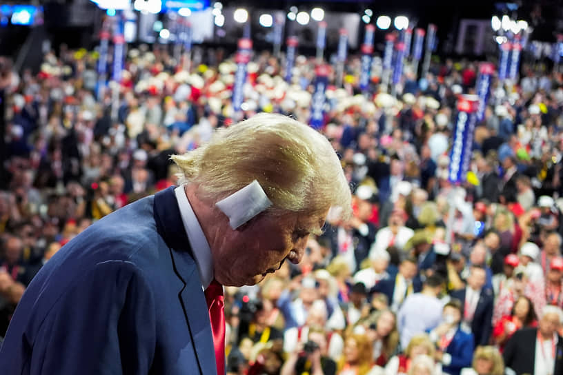 Дональд Трамп на съезде 