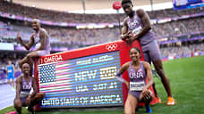 Сборная США по легкой атлетике установила рекорд в эстафете на Олимпиаде