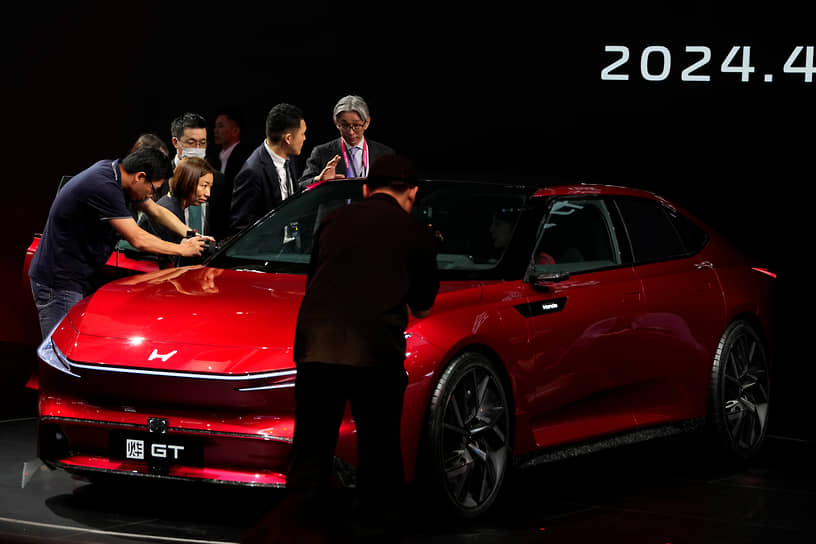 Автомобиль Honda GT на автосалоне Auto China 2024 в Пекине