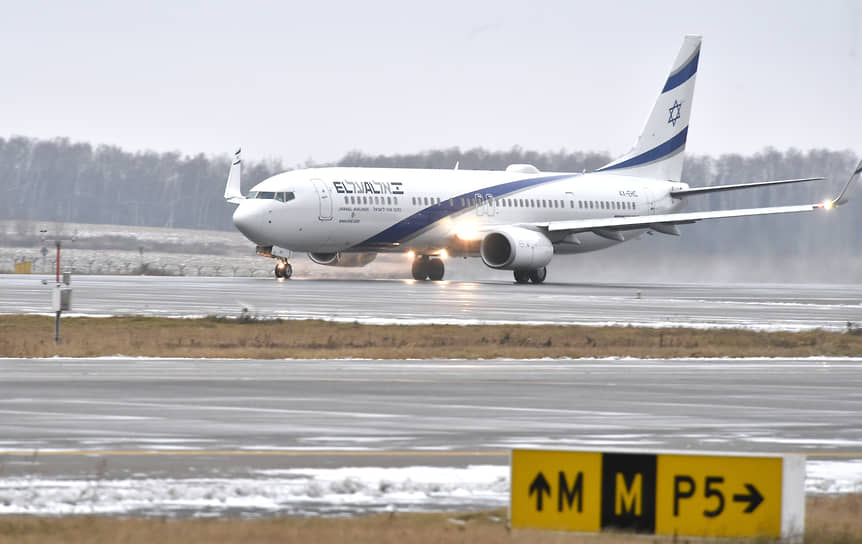 Самолет авиакомпании El Al