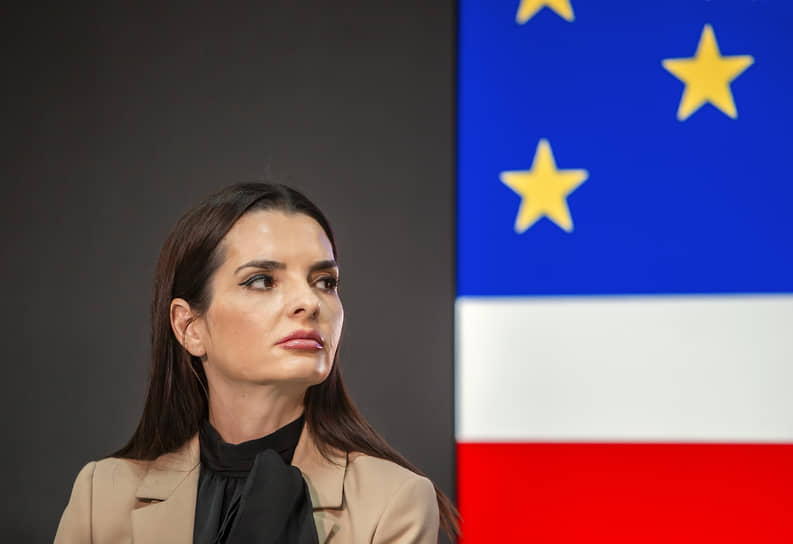 Глава Гагаузской автономии Молдавии Евгения Гуцул