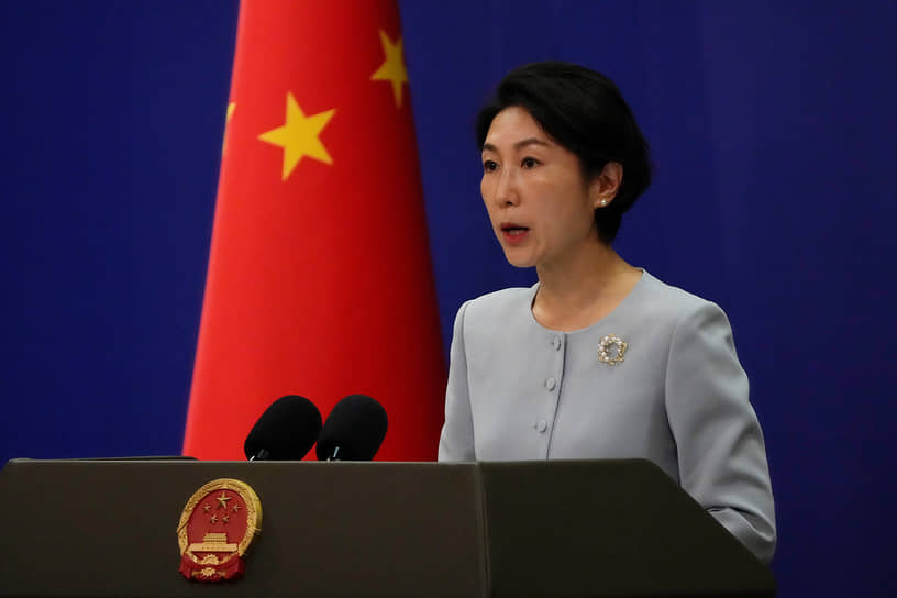 Официальный представитель МИД КНР Мао Нин