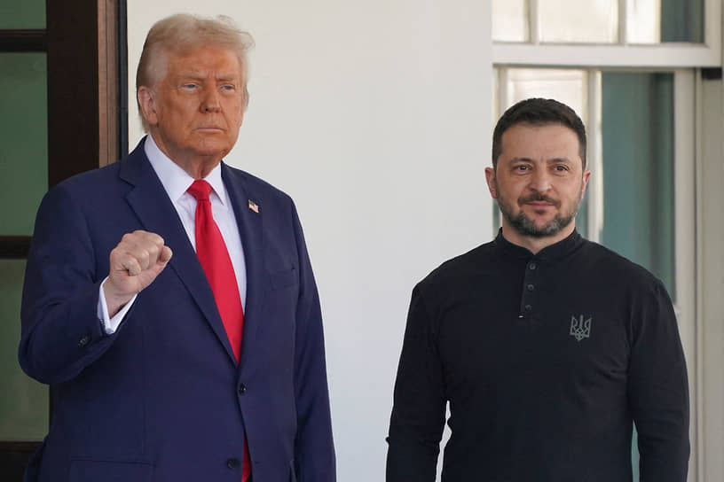 Дональд Трамп и Владимир Зеленский