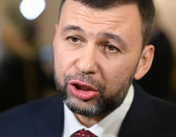 Глава Донецкой народной республики (ДНР) Денис Пушилин