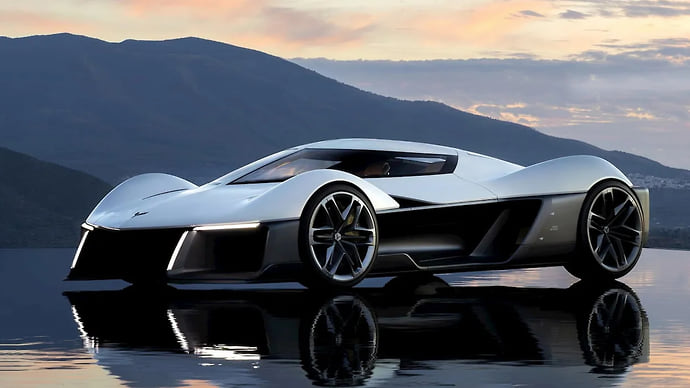 General Motors представила концепт футуристичного спорткара Chevrolet Corvette
