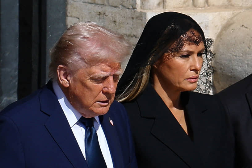 Дональд и Мелания Трамп
