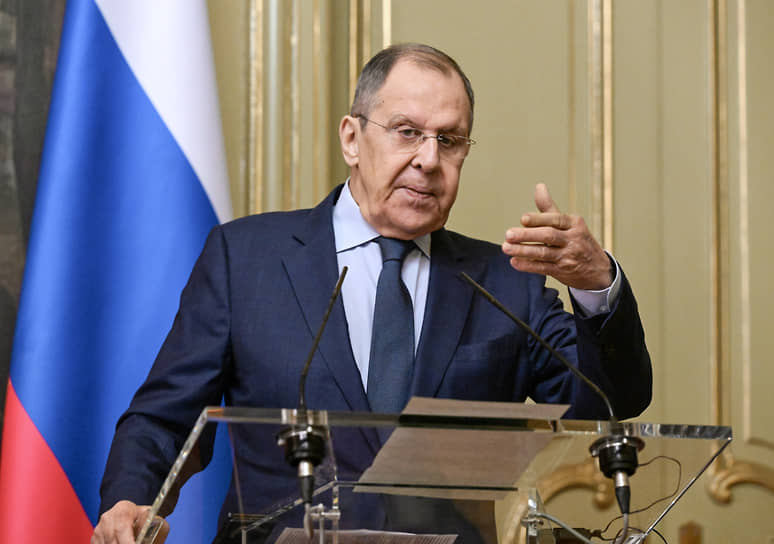 Министр иностранных дел России Сергей Лавров