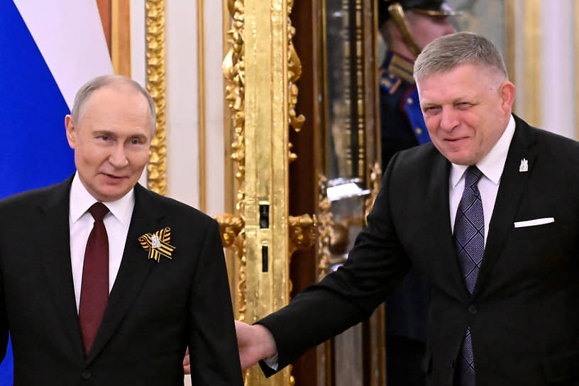Владимир Путин и Роберт Фицо