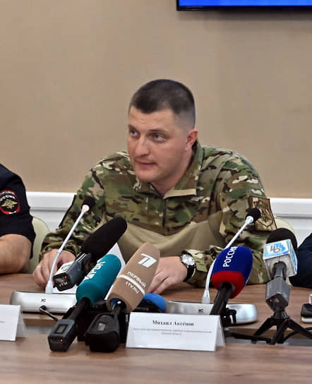 Временно исполняющий обязанности начальника пресс-центра группировки «Север» Ярослав Якимкин 